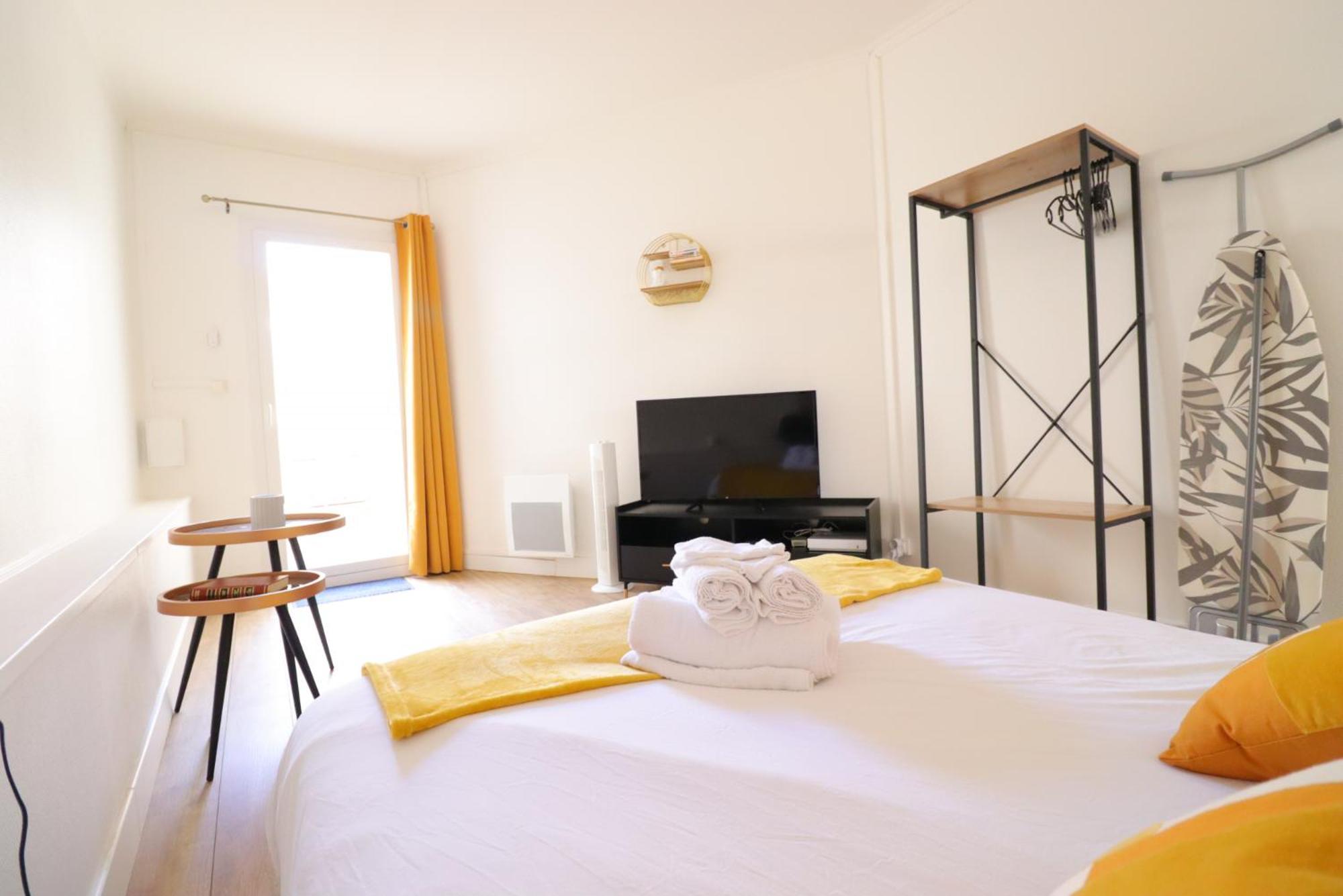 Le Neo - Studio Chic Avec Sa Cour Privative Et Fibre แบร์เฌอรัก ห้อง รูปภาพ